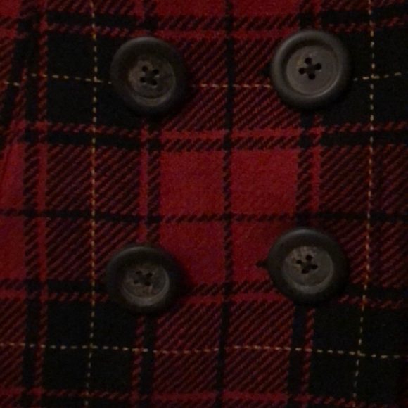 Merona plaid medium jacket Buffalo plaid warm cozy coat jacket jacket coat - Picture 8 of 13
